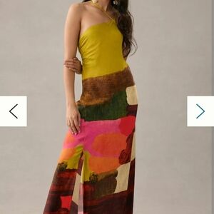 Anthropologie Bl-nk Slip Dress